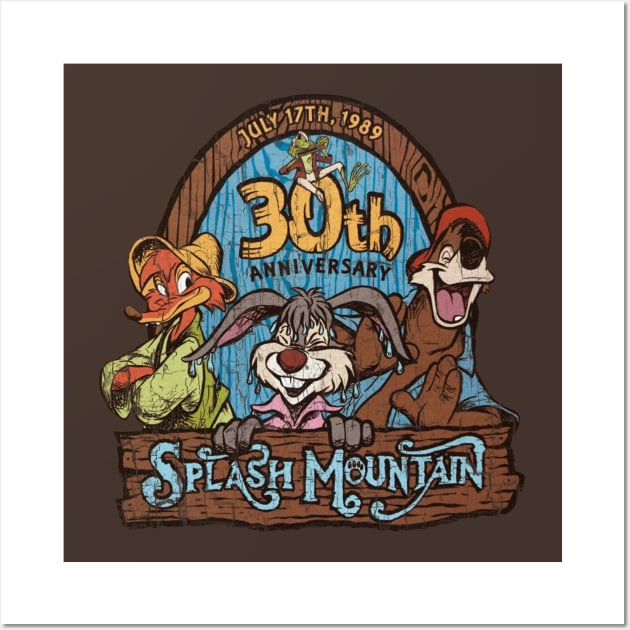 The Splash Mountain - Anniv 30th Wall Art by Comicollogy